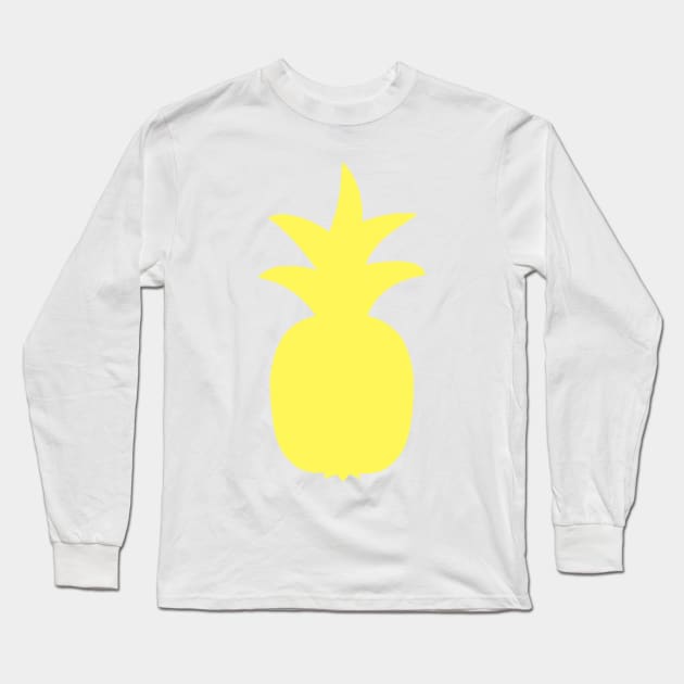 Simple Pineapple design Long Sleeve T-Shirt by tziggles
